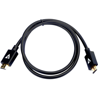 V7 Black Video Cable Pro HDMI Male to HDMI Male 1m 3.3ft