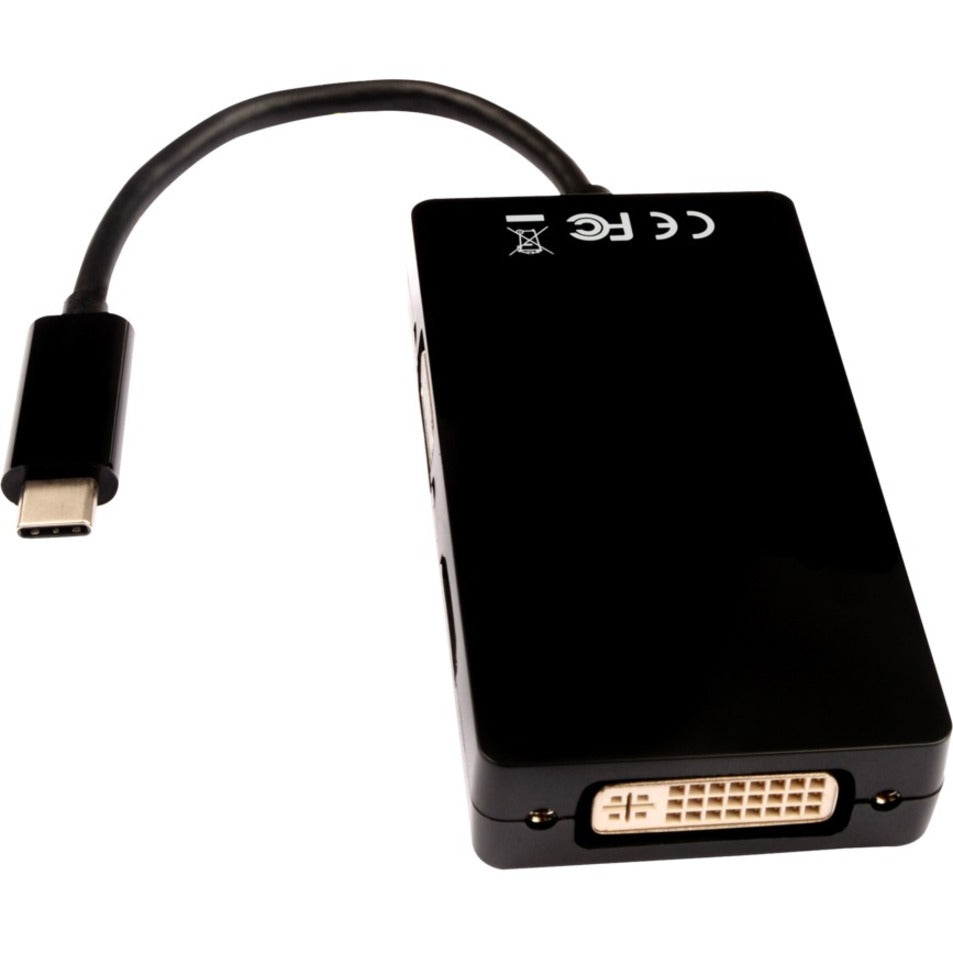 V7 DVI/HDMI/USB Type C/VGA  Audio/Video Adapter