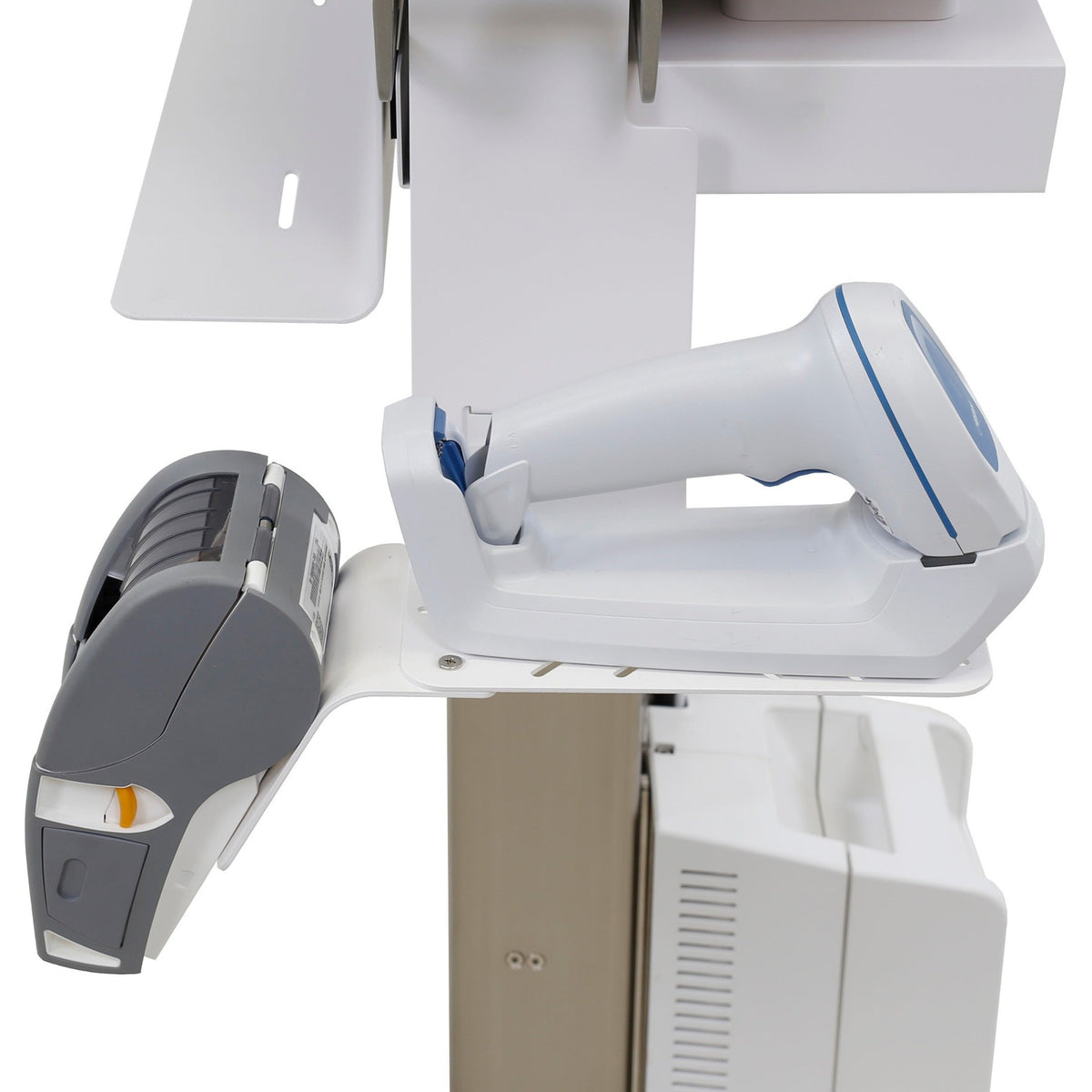 Ergotron Mounting Shelf for Scanner - White