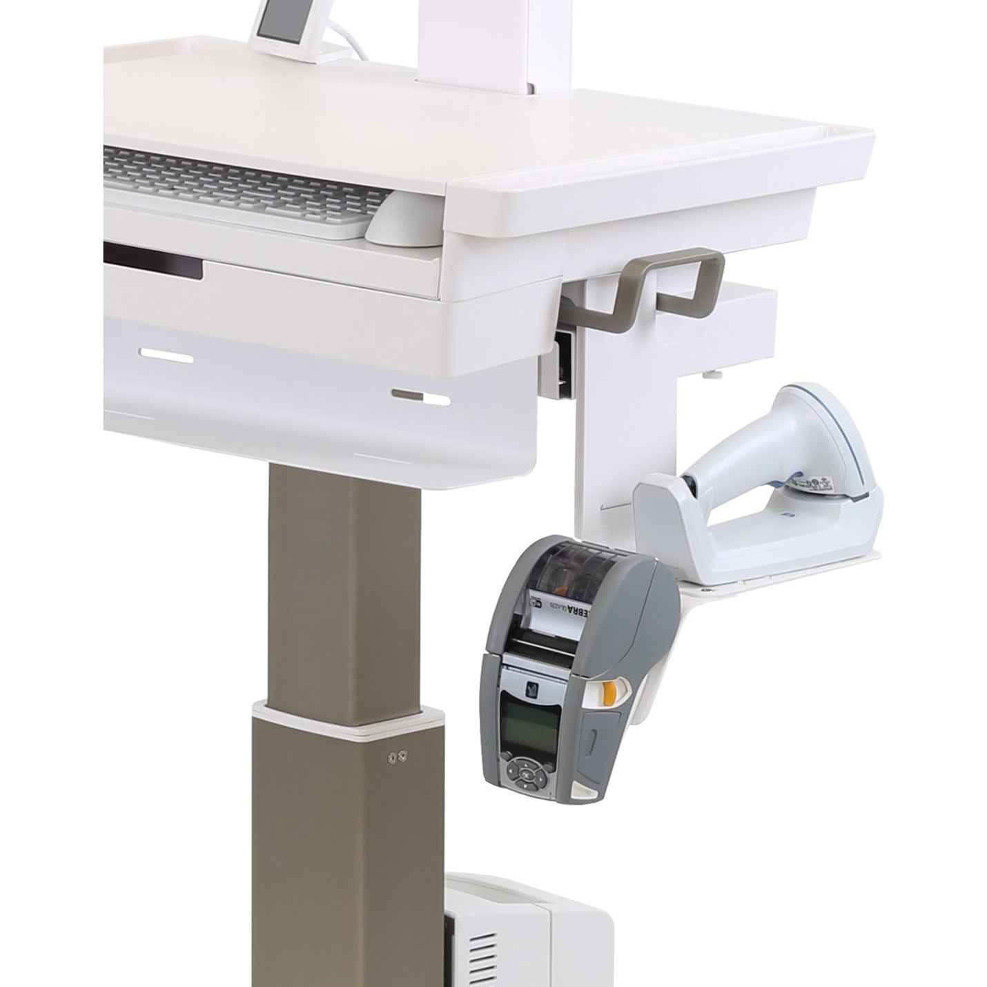 Ergotron Mounting Bracket for Printer - White