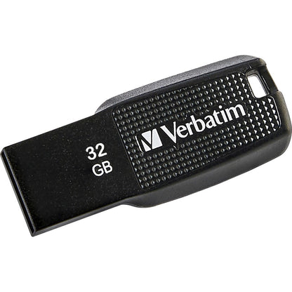 VERBATIM 32GB ERGO USB BLACK   