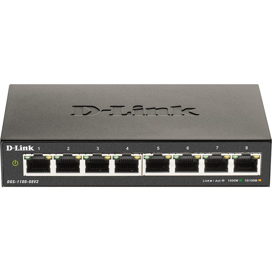 DGS-1100 SERIES 8 PORT GIGABIT 