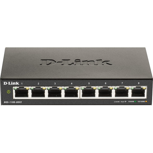DGS-1100 SERIES 8 PORT GIGABIT 