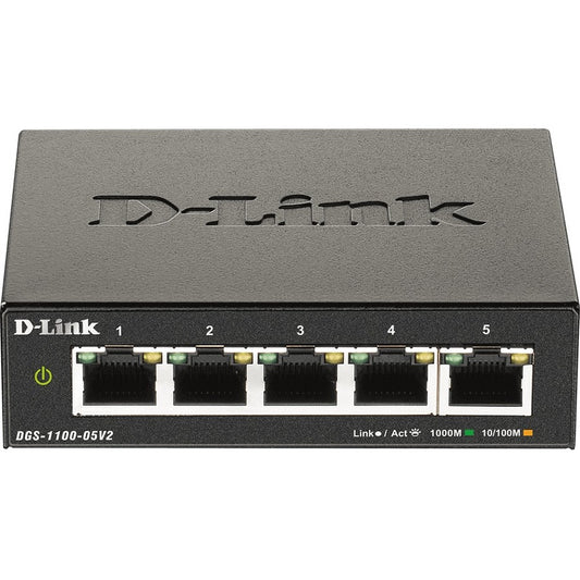 DGS-1100 SERIES 5 PORT GIGABIT 