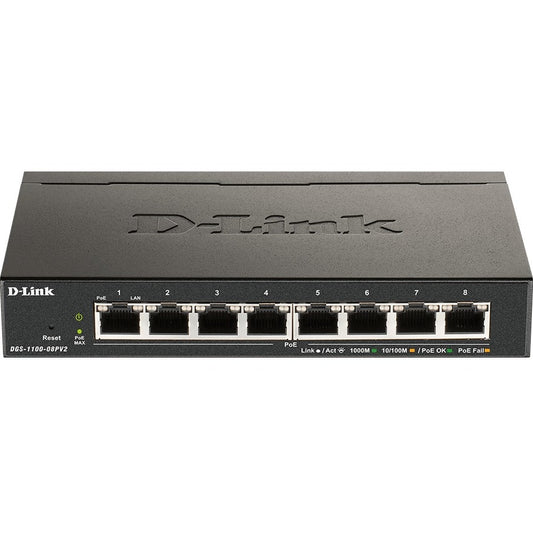 DGS-1100 SERIES 8 PORT GIGABIT 