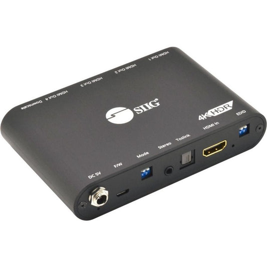1X4 HDMI 2.0A SPLITTER WITH    
