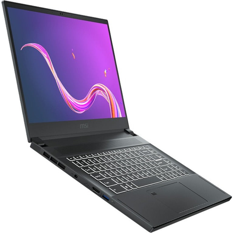 MSI Creator 15 A10SET-052 15.6" Touchscreen Notebook - Full HD - 1920 x 1080 - Intel Core i7 10th Gen i7-10875H 2.30 GHz - 16 GB Total RAM - 1 TB SSD - Space Gray with Silver Diamond Cut