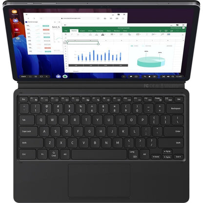 Samsung Galaxy Tab S7 SM-T878 Tablet - 11" WQXGA - Octa-core (8 Core) 3.09 GHz 2.40 GHz 1.80 GHz - 6 GB RAM - 128 GB Storage - Android 10 - 5G - Mystical Black