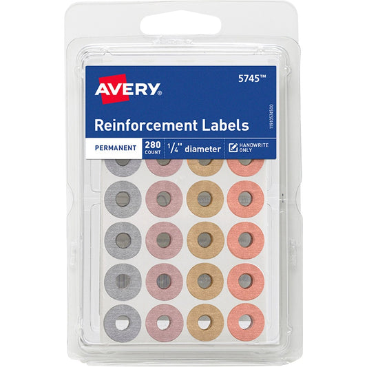 Avery&reg; Self-Adhesive Reinforcement Labels