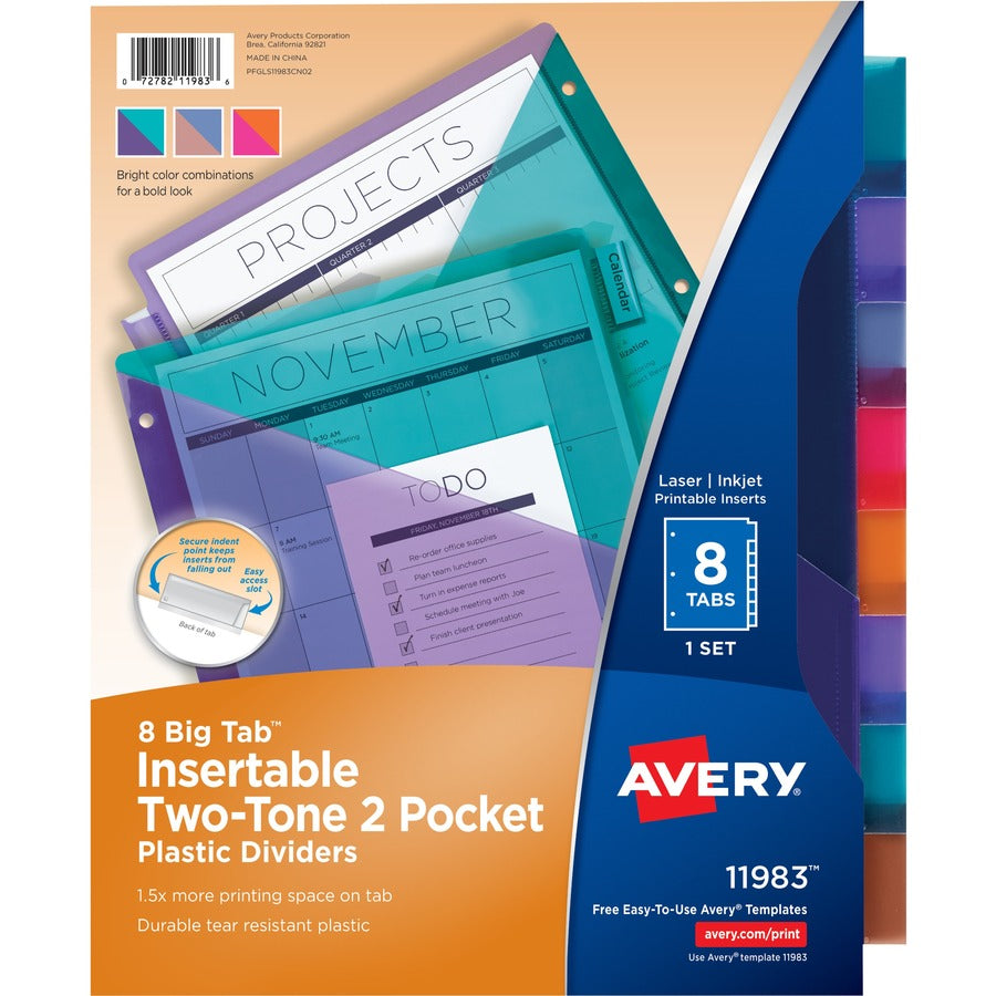 Avery&reg; Big Tab Tab Divider