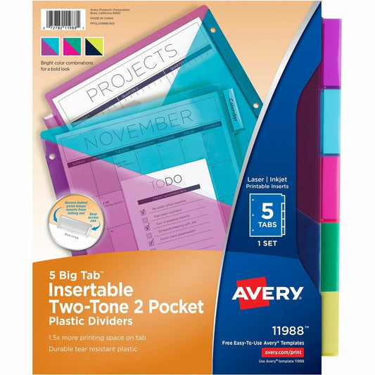 Avery&reg; Big Tab Tab Divider