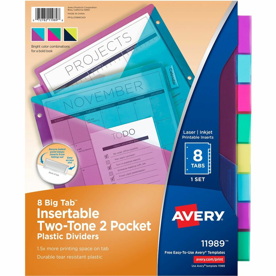 Avery&reg; Big Tab Tab Divider