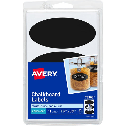 Avery&reg; Removable Chalkboard Labels