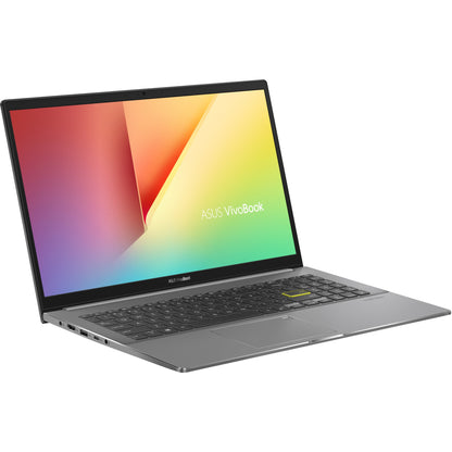 Asus VivoBook S15 S533 S533EA-DH51 15.6" Notebook - Full HD - 1920 x 1080 - Intel Core i5 11th Gen i5-1135G7 Quad-core (4 Core) 2.40 GHz - 8 GB Total RAM - 512 GB SSD - Indie Black Gray