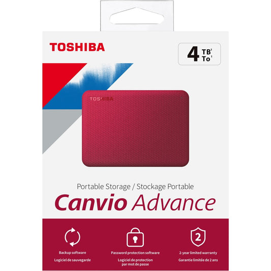 TOSHIBA CANVIO ADVANCE 4TB PORT