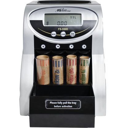 Royal Sovereign One Row Digital Coin Counter FS-550D