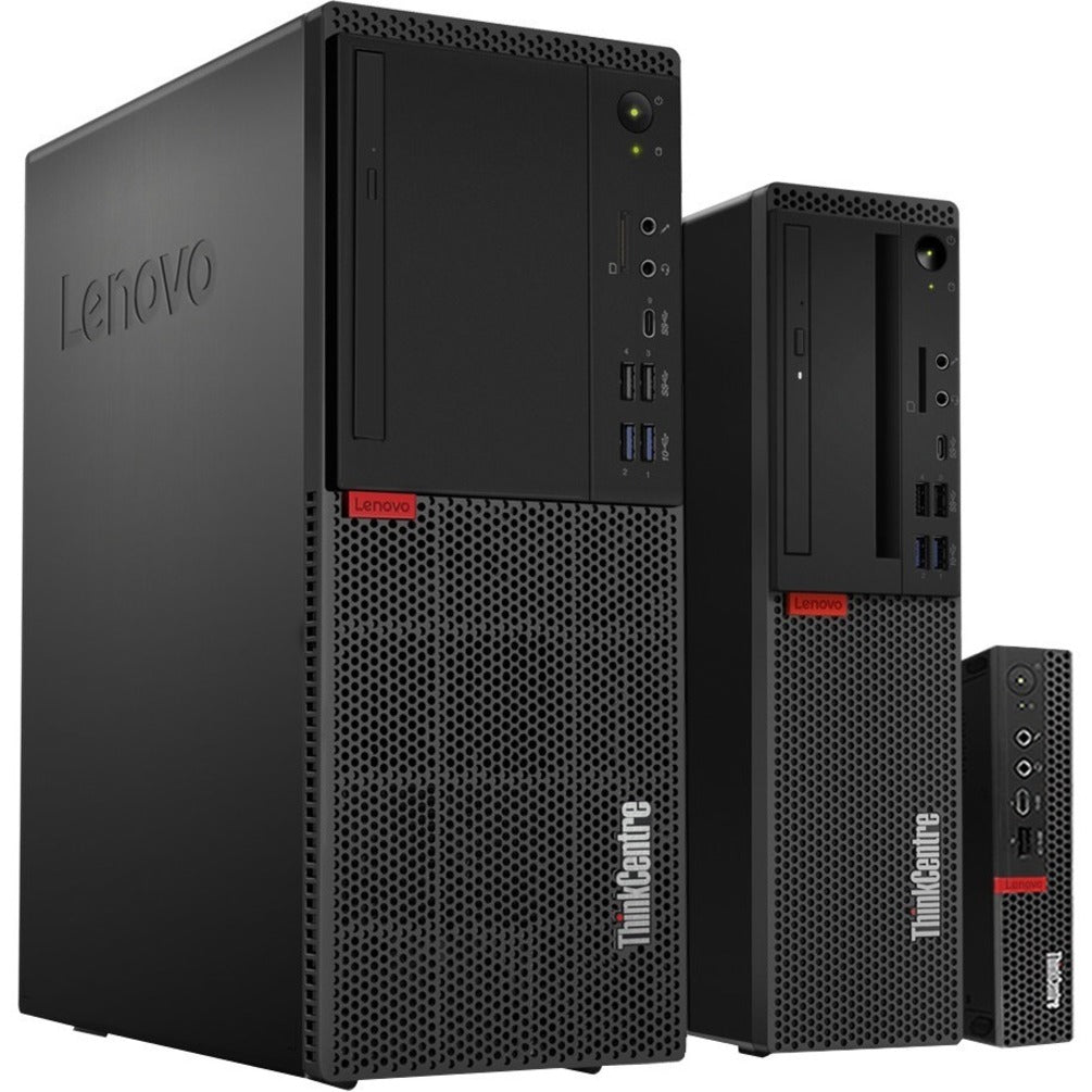 Lenovo ThinkCentre M720t 10SRS70J00 Desktop Computer - Intel Core i7 8th Gen i7-8700 Hexa-core (6 Core) 3.20 GHz - 8 GB RAM DDR4 SDRAM - 1 TB HDD - 16 GB SSD - Tower