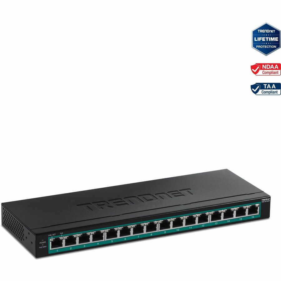 16-PORT GIGABIT POE+ SWITCH    