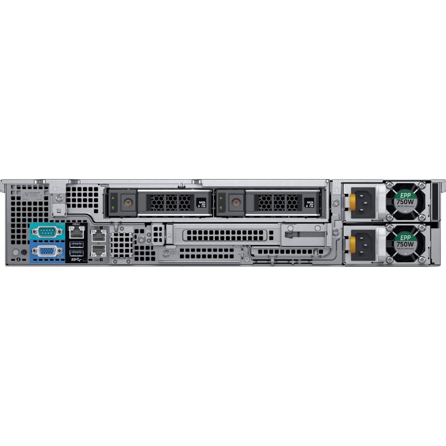 Wisenet WRR-P-S202W1 Wisenet WAVE Optimized 2U Rack Server - 48 TB HDD