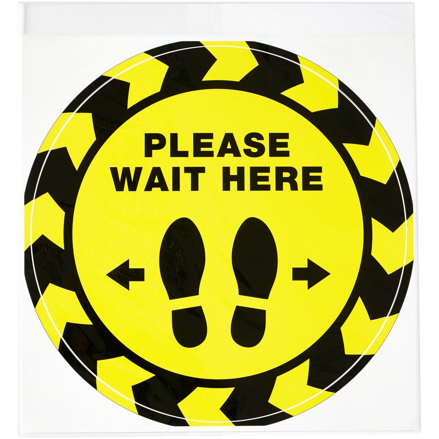 Avery&reg; PLEASE WAIT HERE Distancing Floor Decals