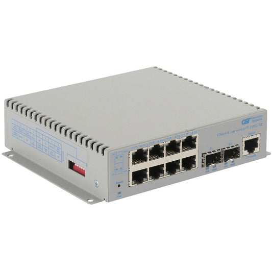OMNICONVERTER 10G/M SWITCH DC  