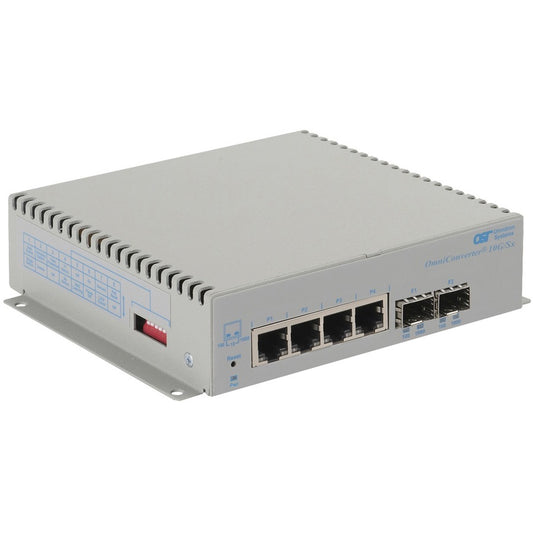 OMNICONVERTER 10G/SX SWITCH DC 