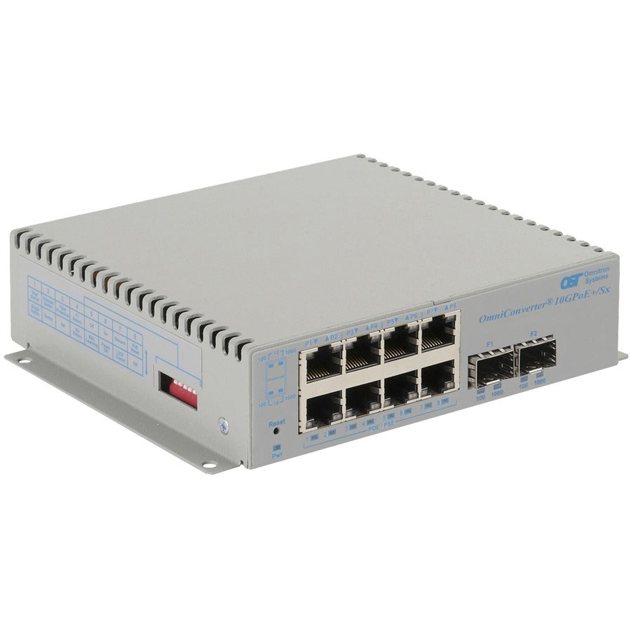OMNICONVERTER 10GPOE+/SX DC ET 