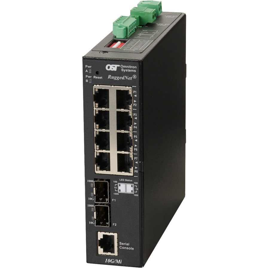 RUGGEDNET 10G/MI SWITCH DC     