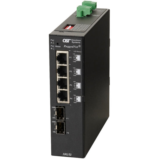 RUGGEDNET 10G/SI SWITCH DC     