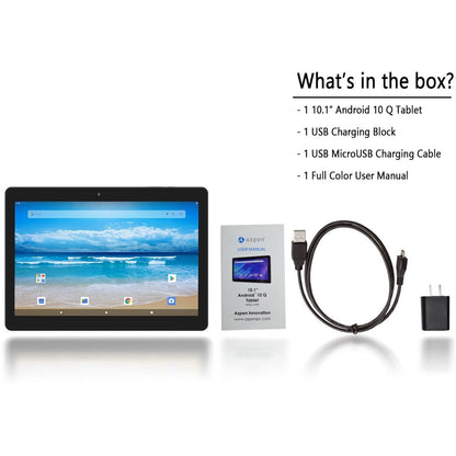 Azpen A1080 Tablet - 10.1" HD - Quad-core (4 Core) - 2 GB RAM - 32 GB Storage - Android 10