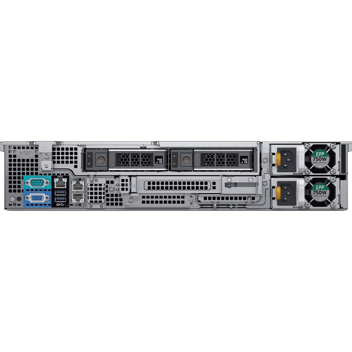 Wisenet WAVE Optimized 2U Rack Server - 80 TB HDD