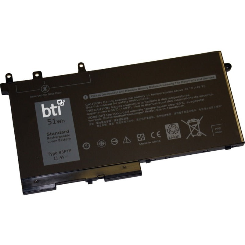 DELL BATTERY 11.4V 3 CELL 51WH 