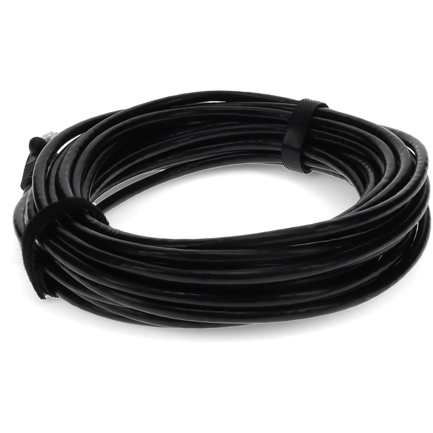 AddOn 14ft RJ-45 (Male) to RJ-45 (Male) Straight Black Cat6 UTP PVC Copper Patch Cable