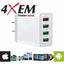4XEM UC04 4-Port USB Charger Adapter
