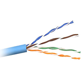 CAT5E STRANDED BULK CABLE 4PR  