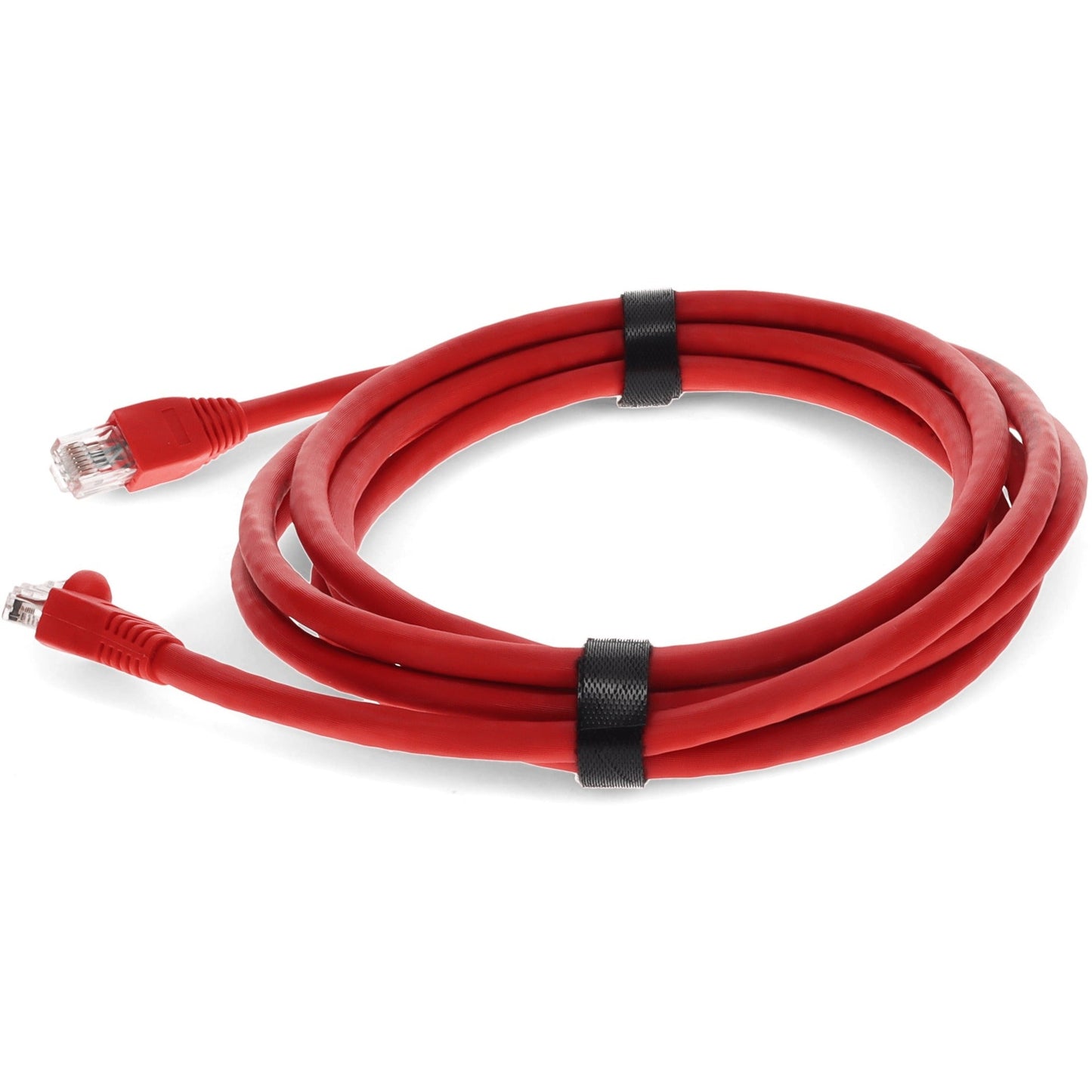 AddOn 10ft RJ-45 (Male) to RJ-45 (Male) Straight Red Cat6A UTP PVC Copper Patch Cable