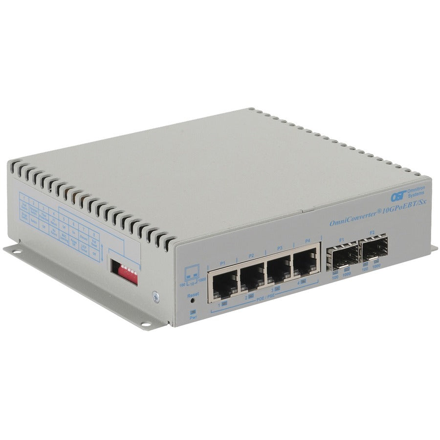 OMNICONVERTER 10GPOEBT/SX 100W 