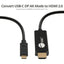 2M USB-C TO HDMI 2.0 WITH      