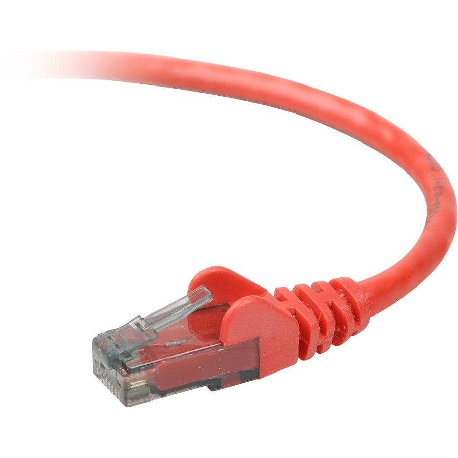 6FT CAT6 RED SNAGLESS PATCH    