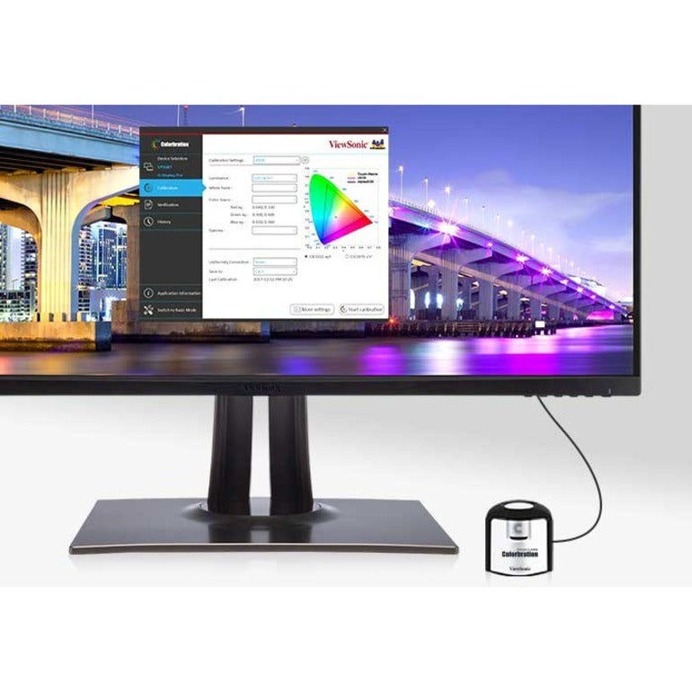 Viewsonic VP3481A 34" WQHD+ Curved Screen LED LCD Monitor - 21:9