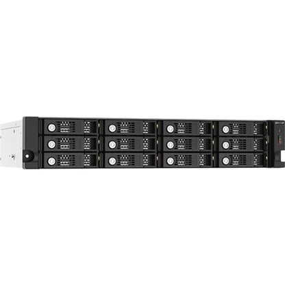 QNAP TL-R1220SEP-RP Drive Enclosure SATA/600 - Mini-SAS HD Host Interface - 2U Rack-mountable