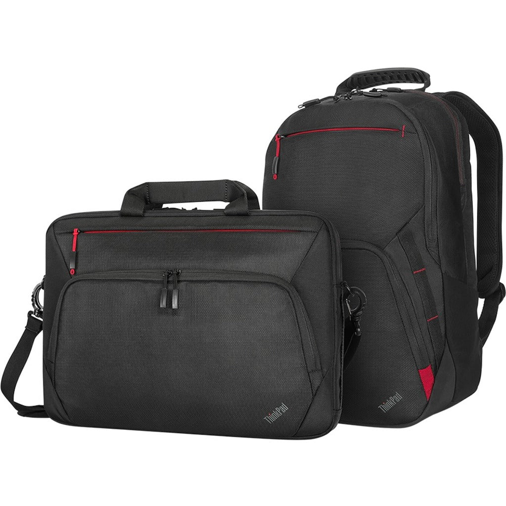 Lenovo Essential Plus Carrying Case Rugged (Briefcase) for 15.6" Notebook - Black