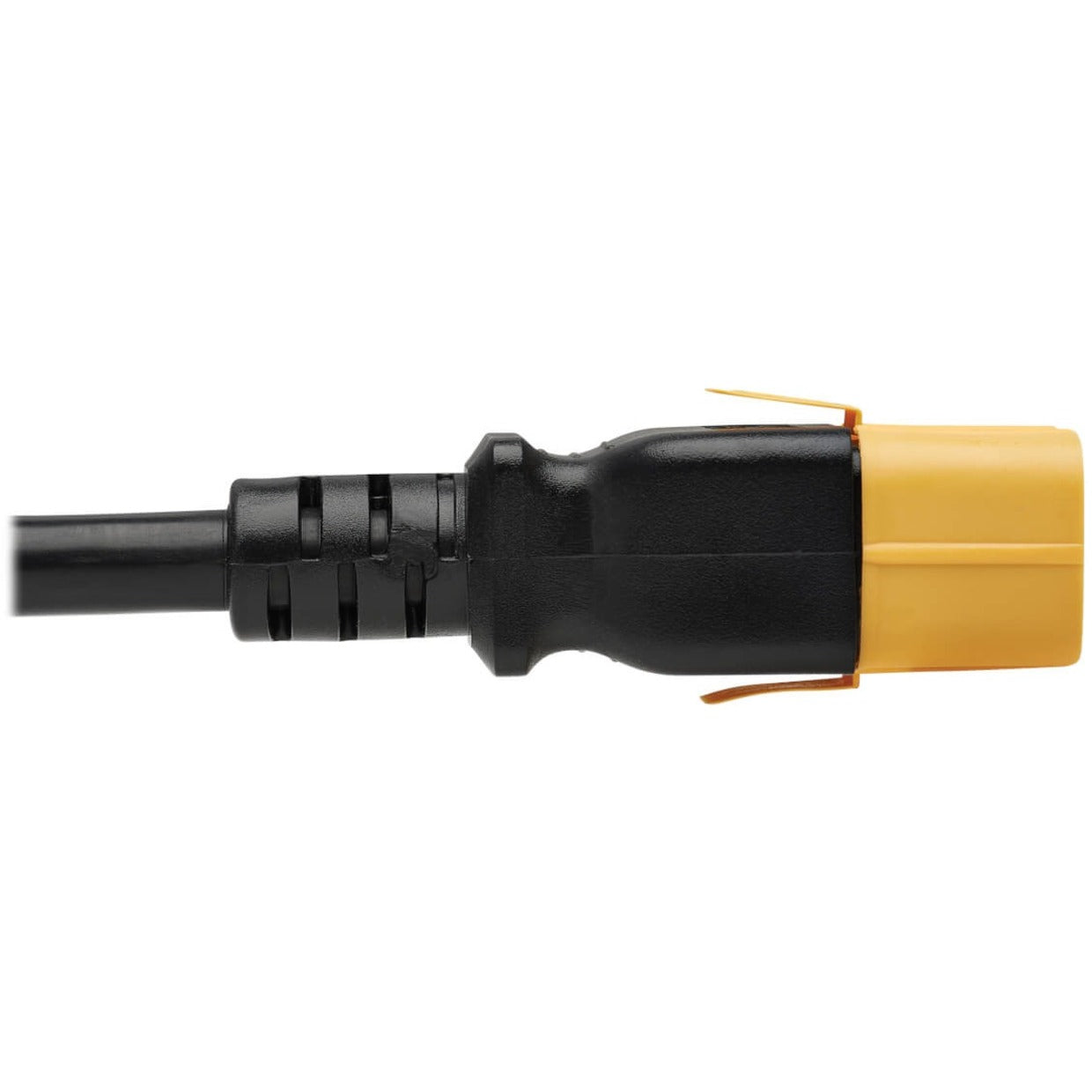 Tripp Lite Plug-Lock Inserts C19 Power Cord to C20 Outlet Yellow 100 Pack