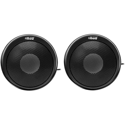 Adesso Xtream S4 USB-Powered Desktop Computer Speaker with Dynamic Sound - 5W x 2