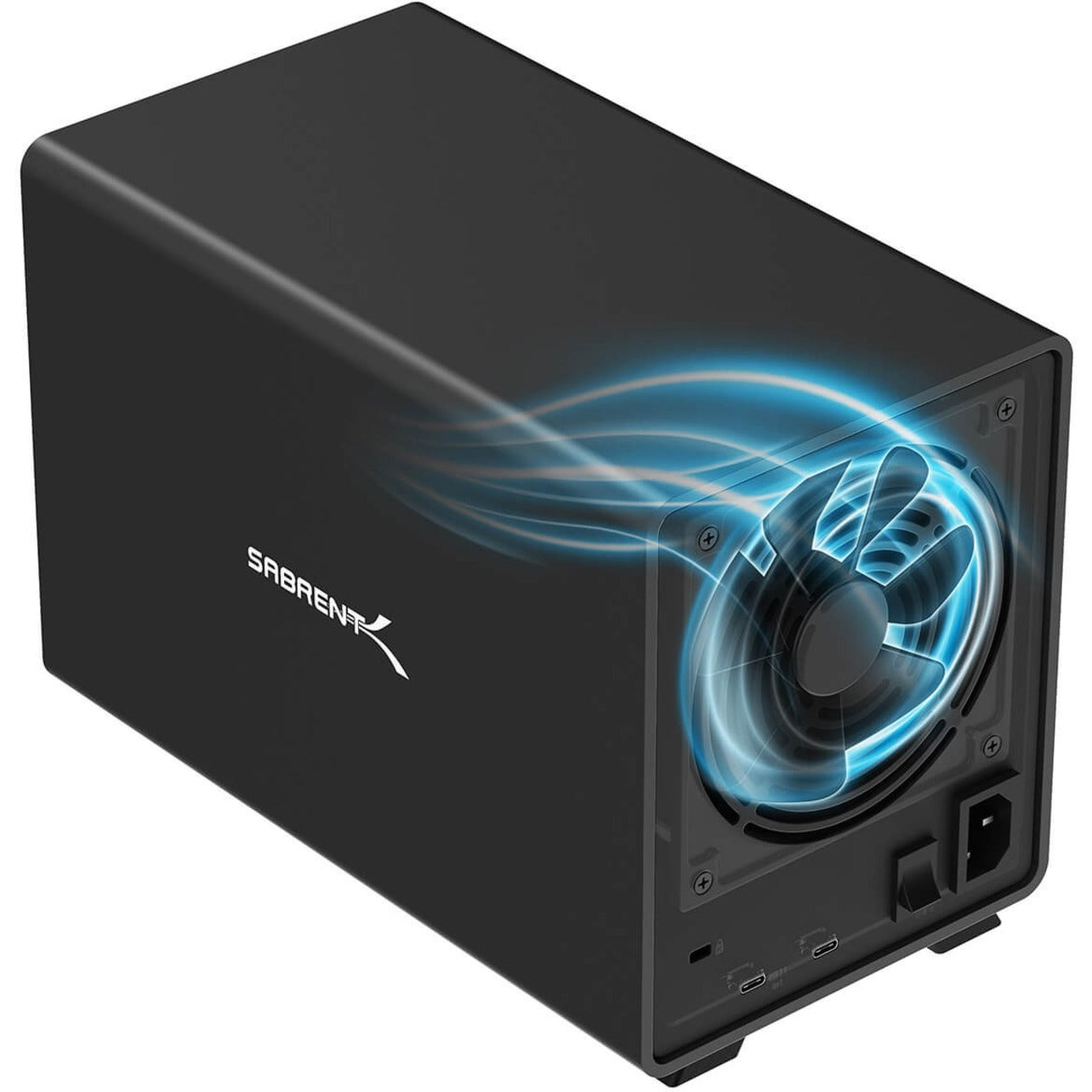 Sabrent DS-SC5B Drive Dock SATA/600 - USB 3.2 (Gen 2) Type C Host Interface External - Black