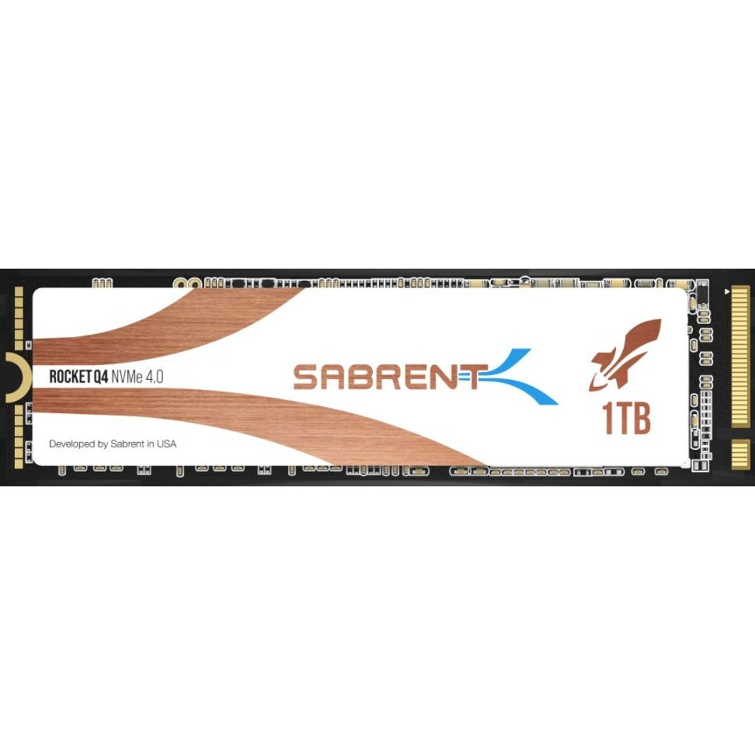 Sabrent Rocket Q4 SB-RKTQ4-1TB 1 TB Solid State Drive - M.2 2280 Internal - PCI Express NVMe (PCI Express NVMe 4.0 x4)