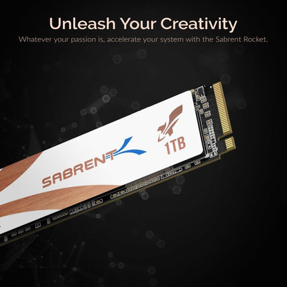 Sabrent Rocket Q4 SB-RKTQ4-HTSS-1TB 1 TB Solid State Drive - M.2 2280 Internal - PCI Express NVMe (PCI Express NVMe 4.0 x4)