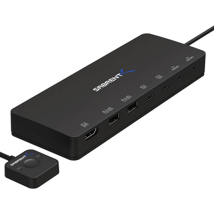 Sabrent 2-Port USB Type-C KVM Switch (with PD 3.0)