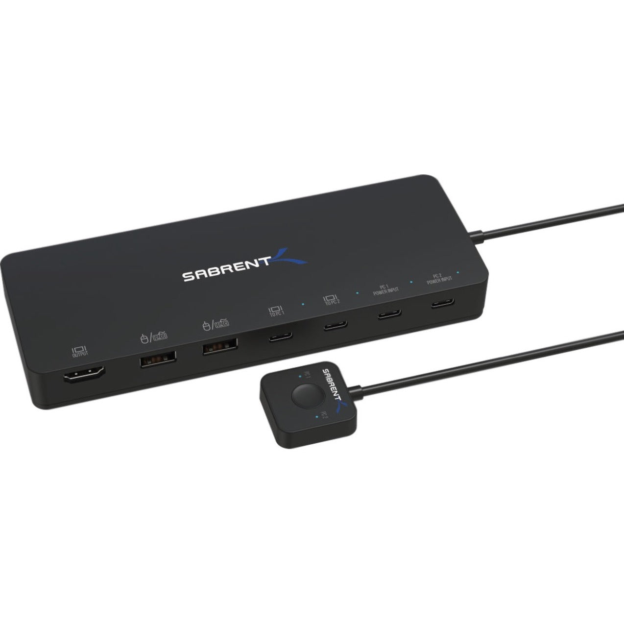 Sabrent 2-Port USB Type-C KVM Switch (with PD 3.0)