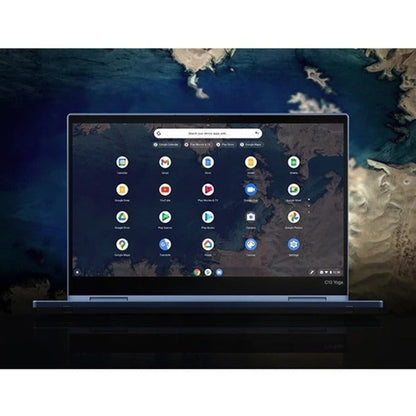 Lenovo ThinkPad C13 Yoga Gen 1 20UX000UUS 13.3" Touchscreen Convertible 2 in 1 Chromebook - Full HD - 1920 x 1080 - AMD 3150C Dual-core (2 Core) 2.40 GHz - 4 GB Total RAM - 64 GB Flash Memory - Abyss Blue